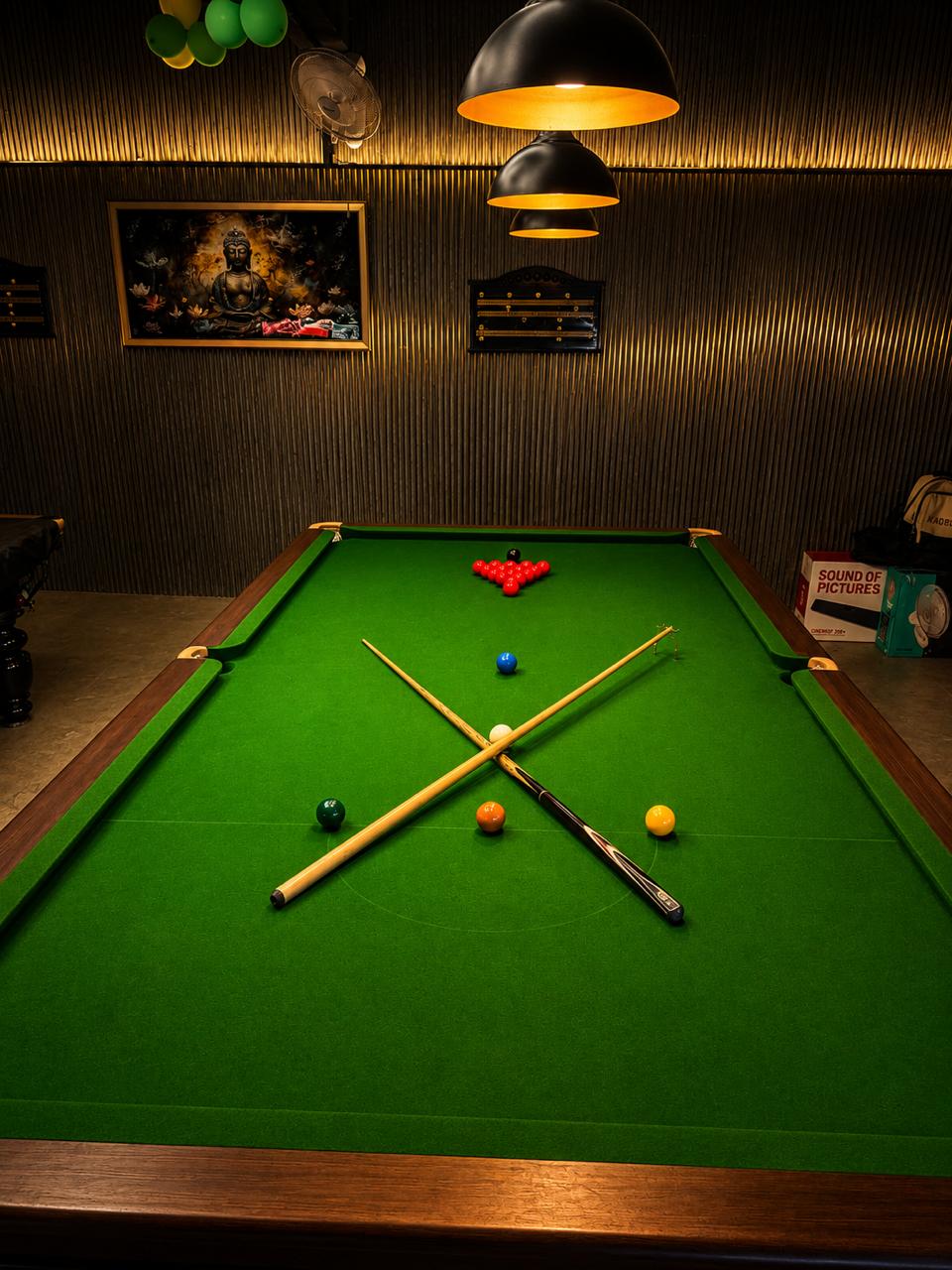 The All Rounder snooker table